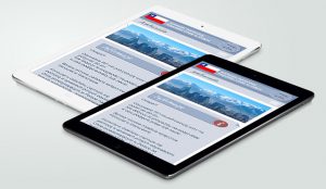 Mobilna strona CMS Konsulatu Honorowego Republiki Chile w Gdyni.