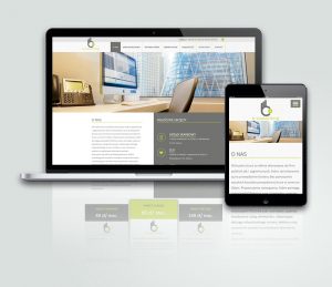 Projekt strony www wirtualnego biura firmy „e-coworking”. Strona internetowa CMS (system zarządzania treścią).