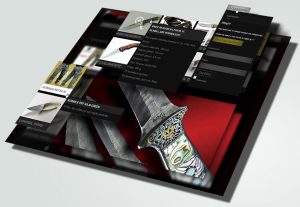 Strona internetowa firmy Magna arma.