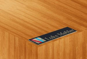 Projekt logotypu firmy „AP Luks Møbler"