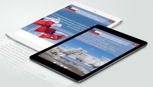 Mobilna strona CMS Konsulatu Honorowego Republiki Chile w Gdyni.