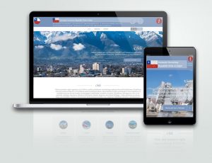 Projekt strony internetowej CMS Konsulatu Honorowego Republiki Chile w Gdyni.