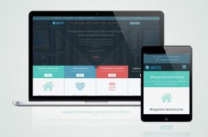 Projekt strony internetowej z panelem CMS dla firmy „BOTO”.