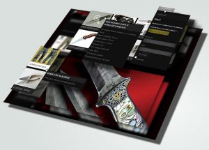 Strona internetowa firmy Magna arma.
