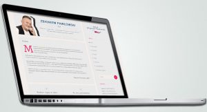Projekt strony internetowej z panelem CMS dla Zbigniewa Pawłowskiego - Poety o pseudonimie "IGŁA".