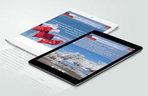 Mobilna strona CMS Konsulatu Honorowego Republiki Chile w Gdyni.